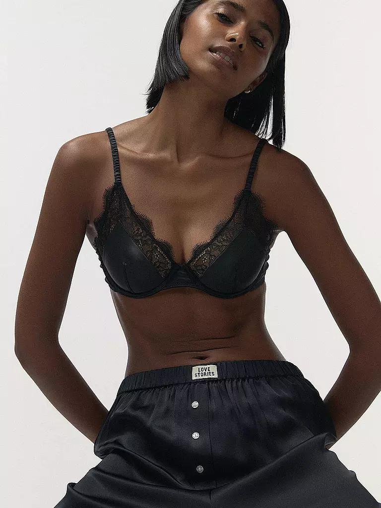 LOVE STORIES | Reggiseno con ferretto LOVELEY nero | 