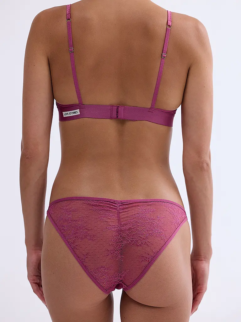 LOVE STORIES | Reggiseno senza ferretto DARLING purple | Bacca