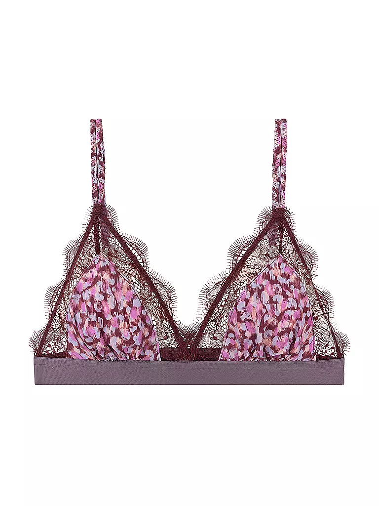LOVE STORIES | Reggiseno senza ferretto LOVE LACE bordeaux | Bacca