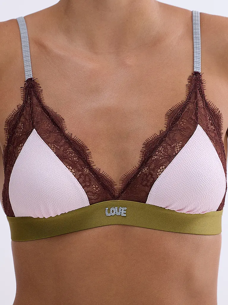 LOVE STORIES | Reggiseno senza ferretto LOVE LACE Rosa | 