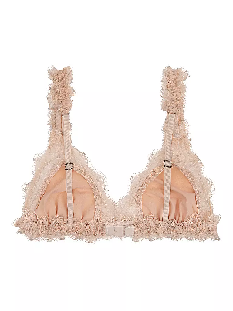 LOVE STORIES | Triangle BH ohne Bügel LOVE LACE sand | Beige