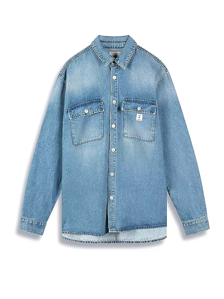 LTB JEANS | Camicia di jeans | Blu chiaro