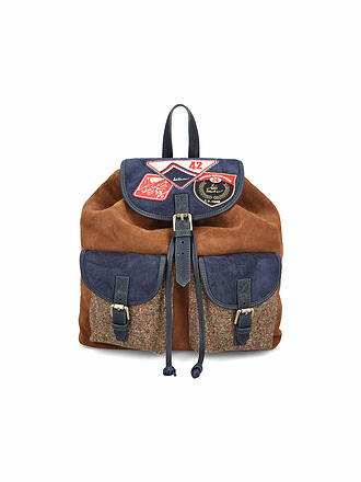 LUIS TRENKER | Zaino tradizionale LUMARCEL blu scuro