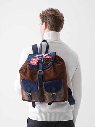 LUIS TRENKER | Zaino tradizionale LUMARCEL blu scuro