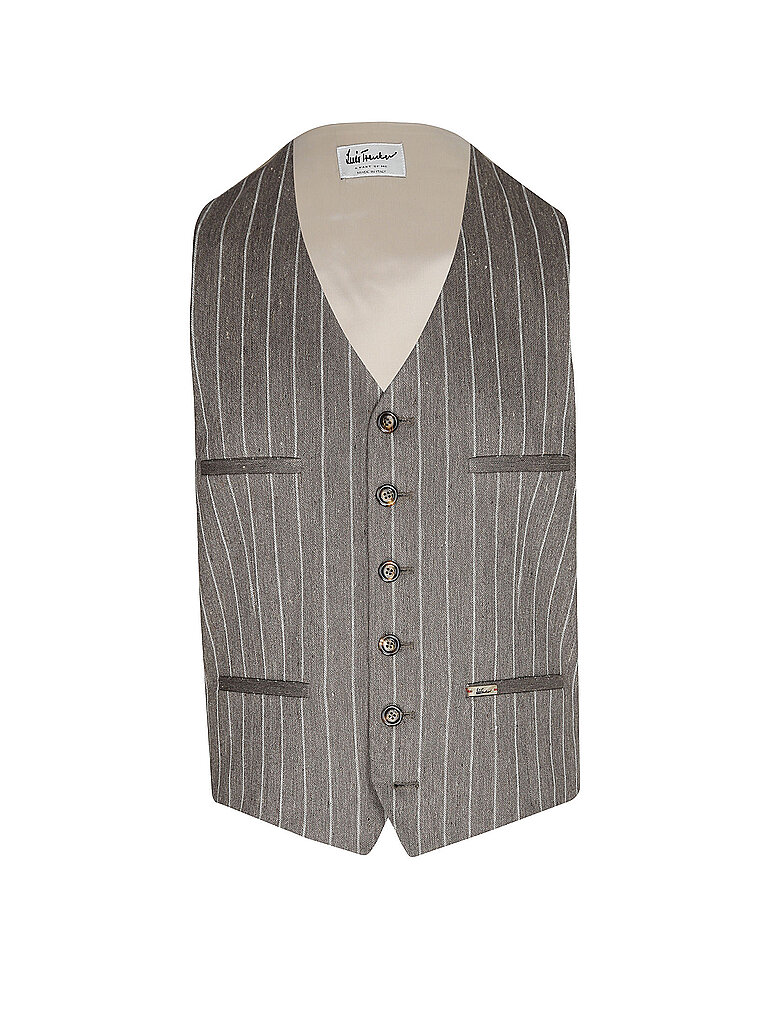 Gilet tradizionale LUSEBASTIAN marrone chiaro 54