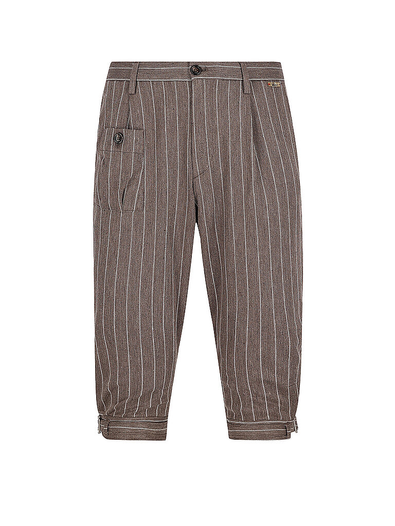 Pantalone tradizionale 3/4 LUSTANISLAUS marrone chiaro 50