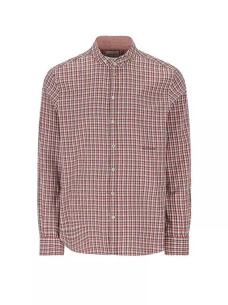 LUIS TRENKER | Camicia tradizionale LUBERNET | Rosso