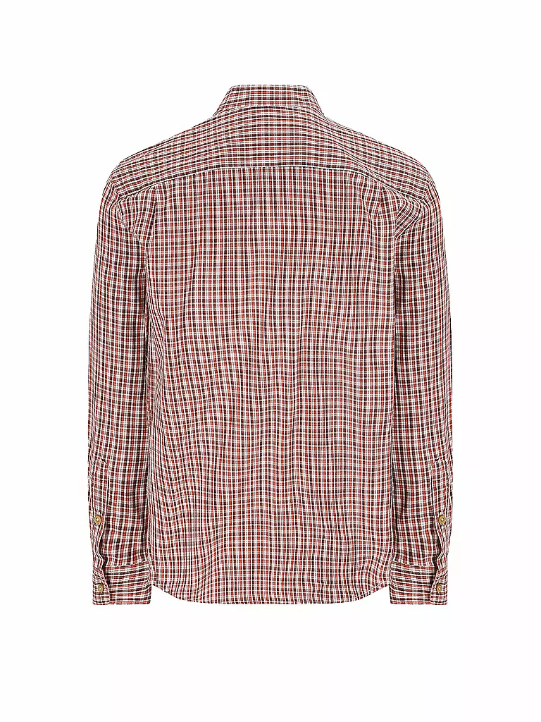 LUIS TRENKER | Camicia tradizionale LUBERNET | Rosso