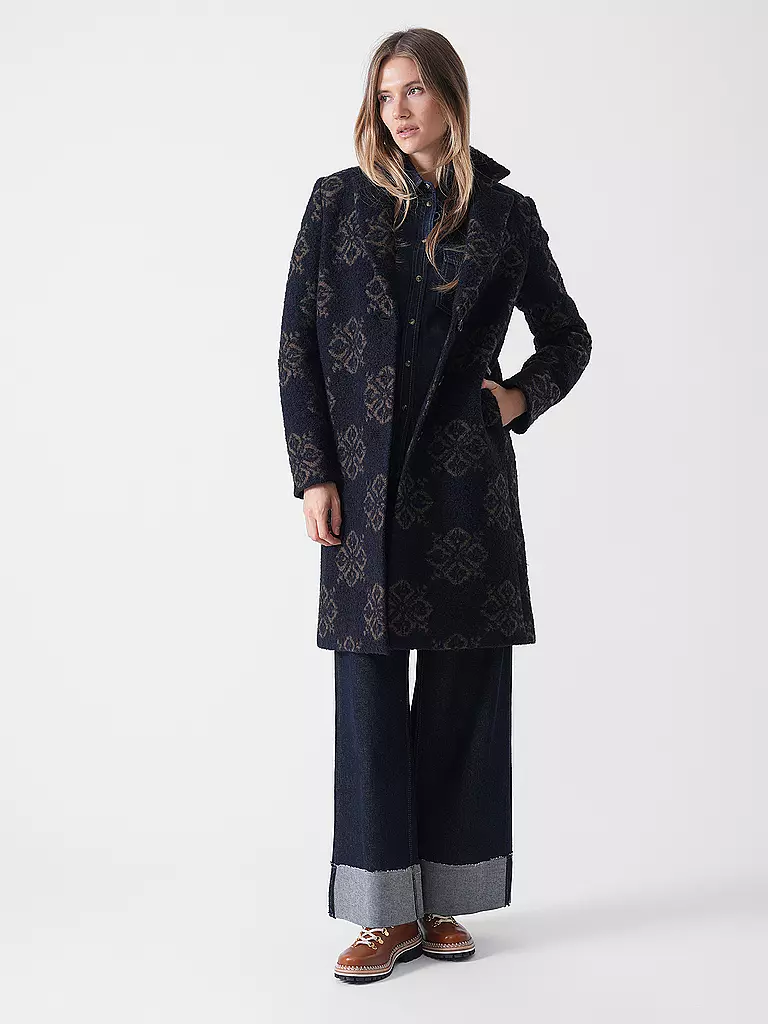 LUIS TRENKER | Cappotto LUGRETA | Blu scuro