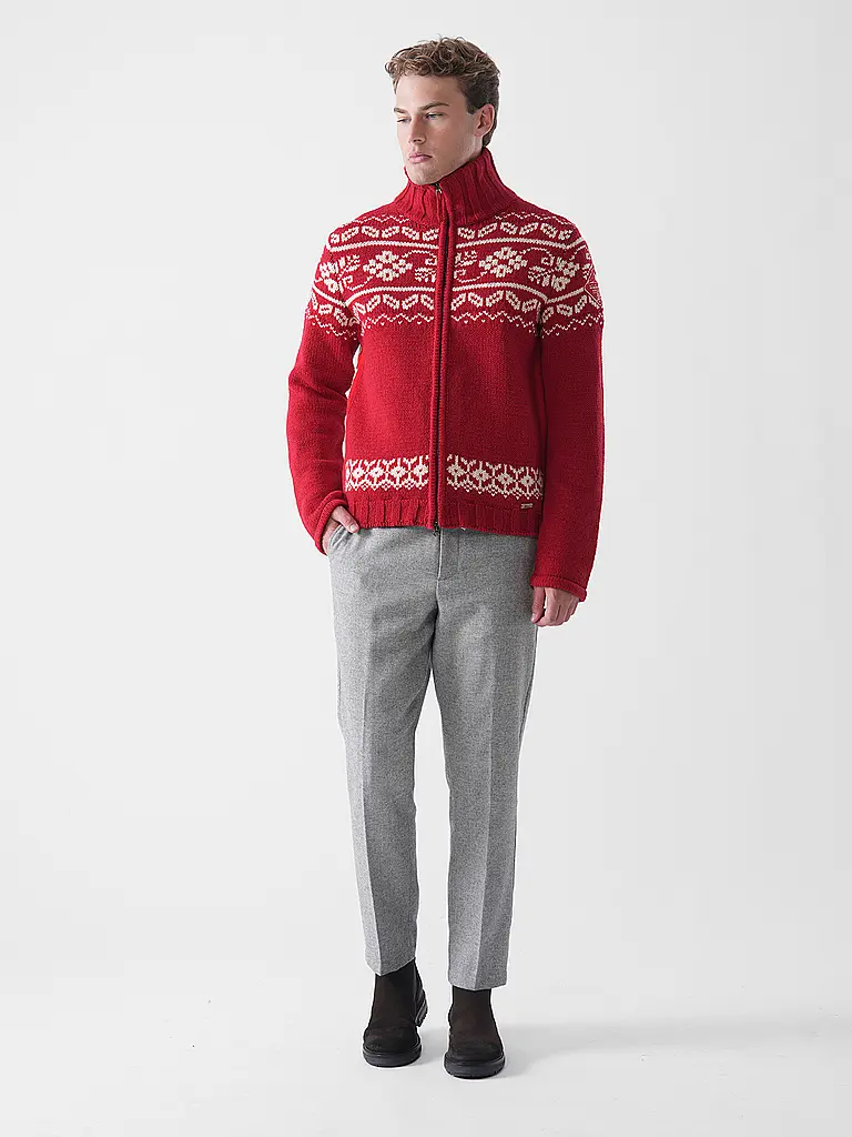 LUIS TRENKER | Cardigan LUWALL | Rosso