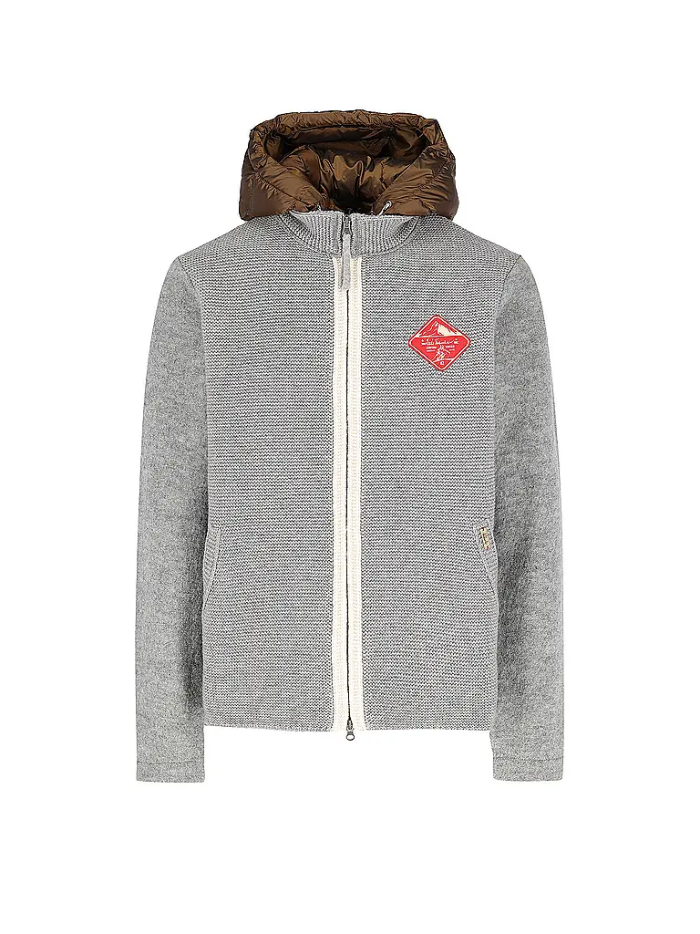 LUIS TRENKER | Cardigan LUWALLACE | Grigio chiaro