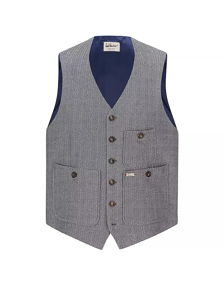 LUIS TRENKER | Gilet tradizionale LUSEBA | Blu