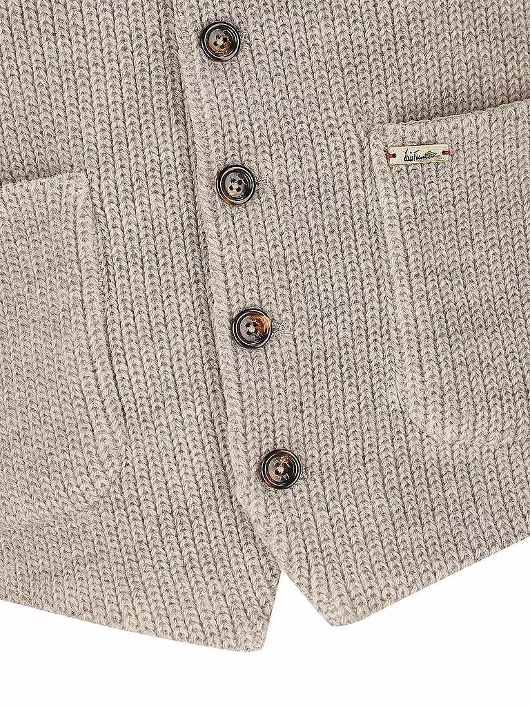 LUIS TRENKER | Gilet tradizionale LUSEBA | Marrone chiaro