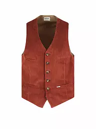 LUIS TRENKER | Gilet tradizionale LUSEBASTIAN | Rosso
