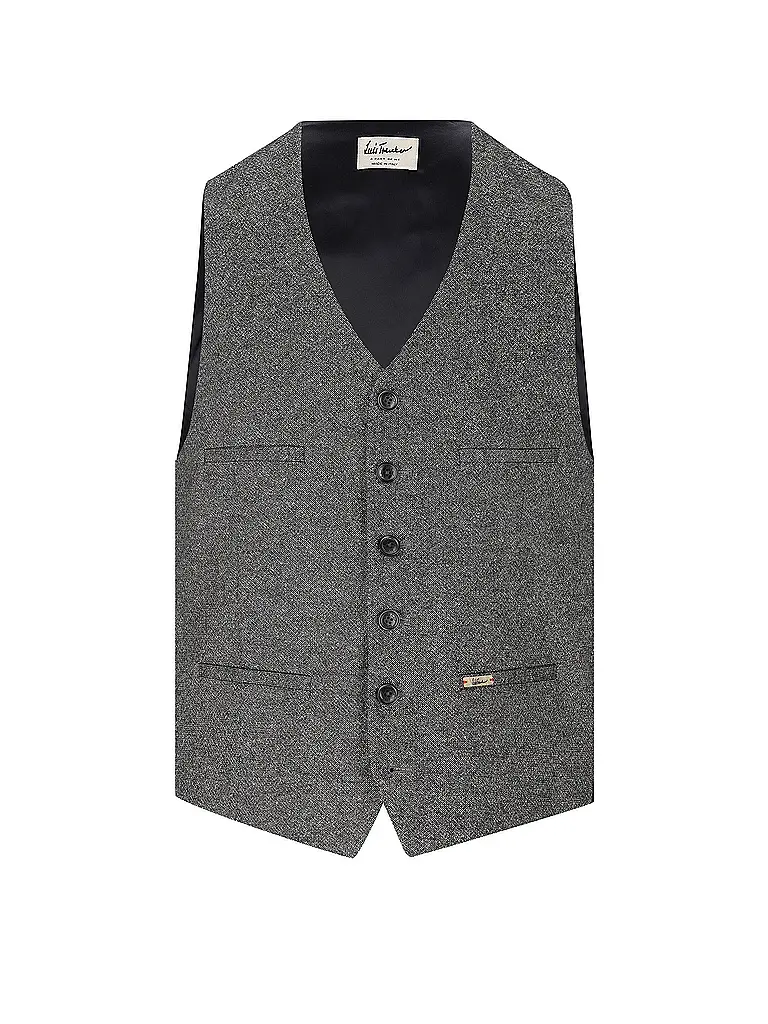 LUIS TRENKER | Gilet tradizionale LUSEBASTIAN | Grigio