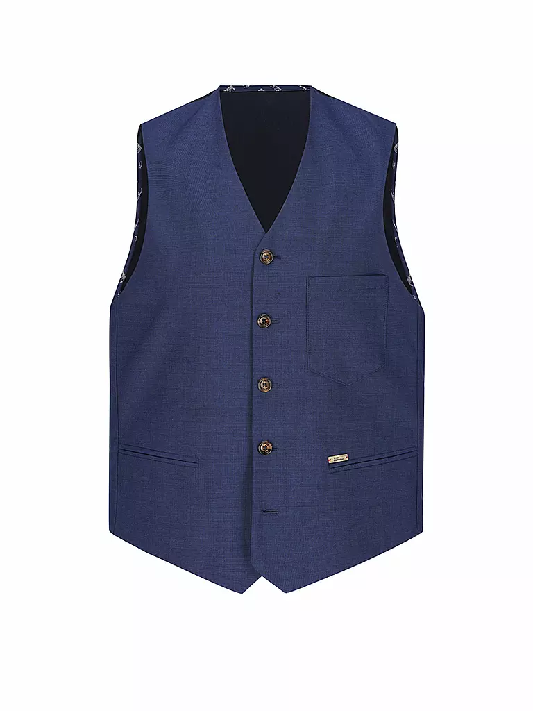 LUIS TRENKER | Gilet tradizionale LUSELIM | Blu