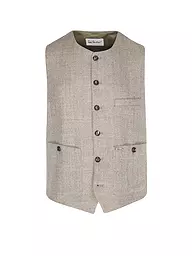LUIS TRENKER | Gilet tradizionale LUSVEN | Marrone chiaro