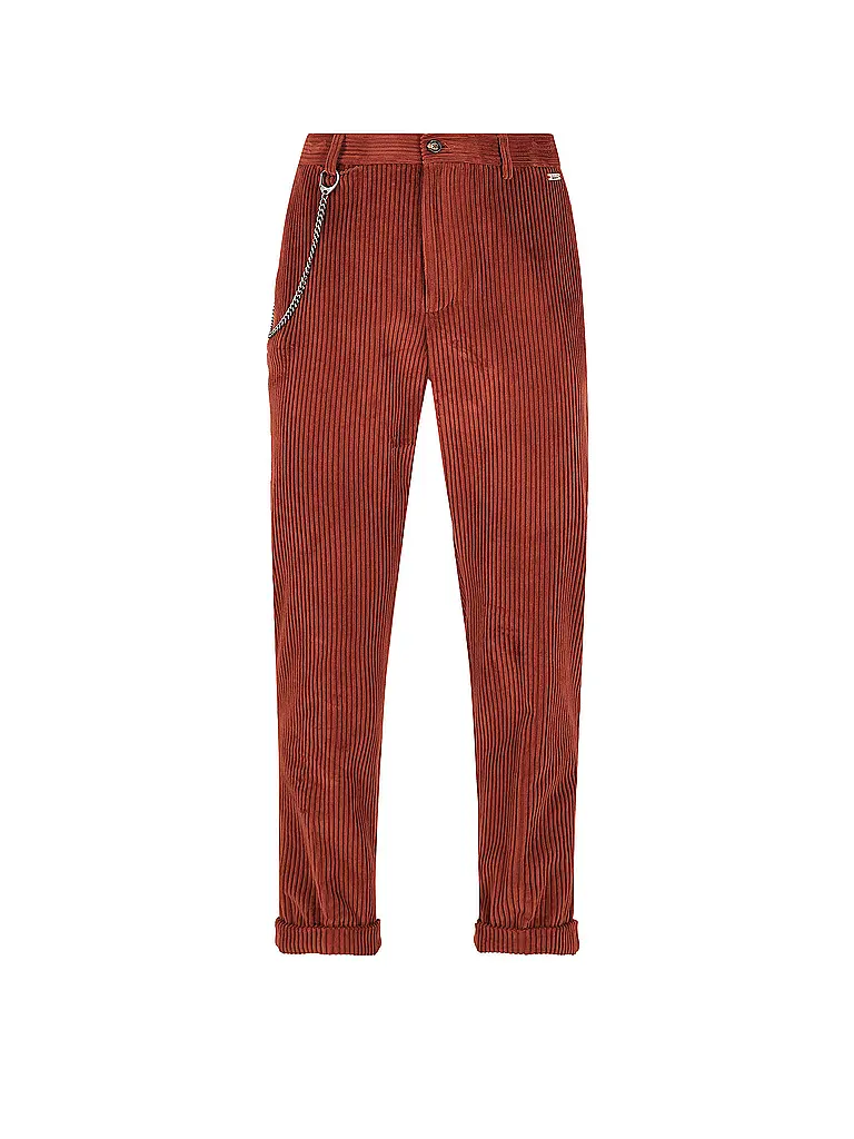 LUIS TRENKER | Pantaloni tradizionali LUBRUNEU | Rosso