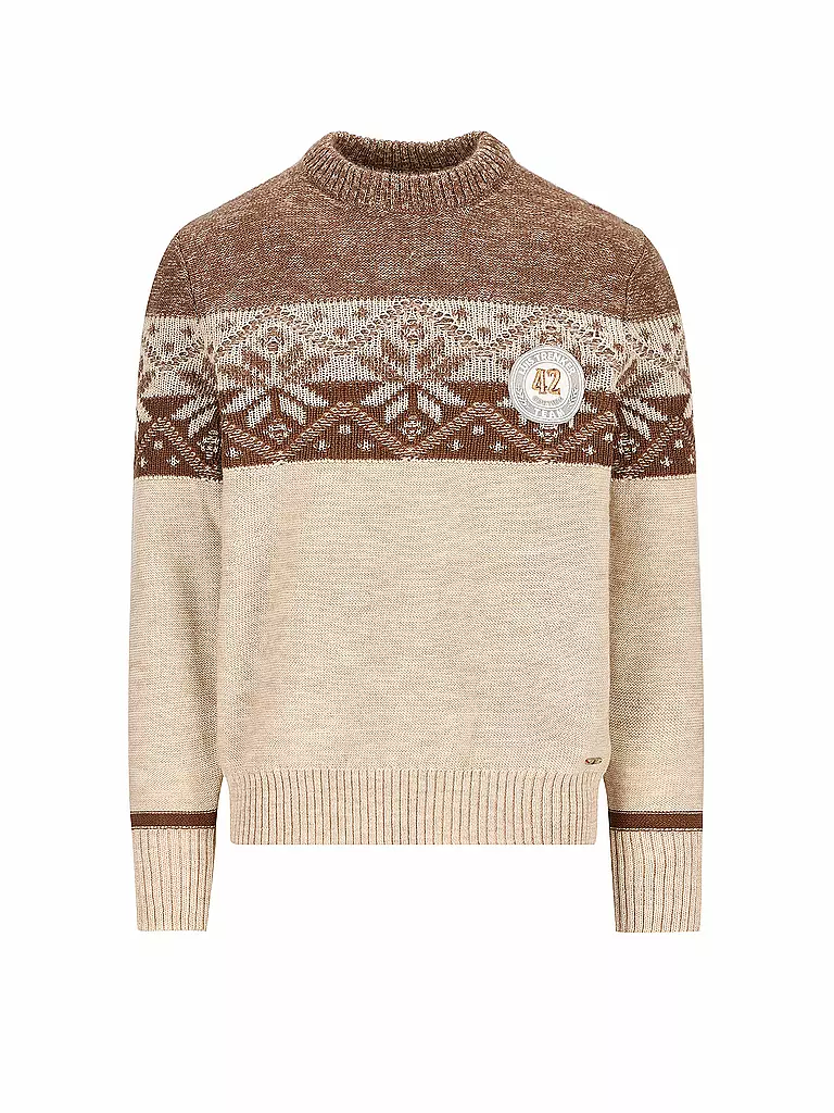 LUIS TRENKER | Pullover LUWALBERT | Crema