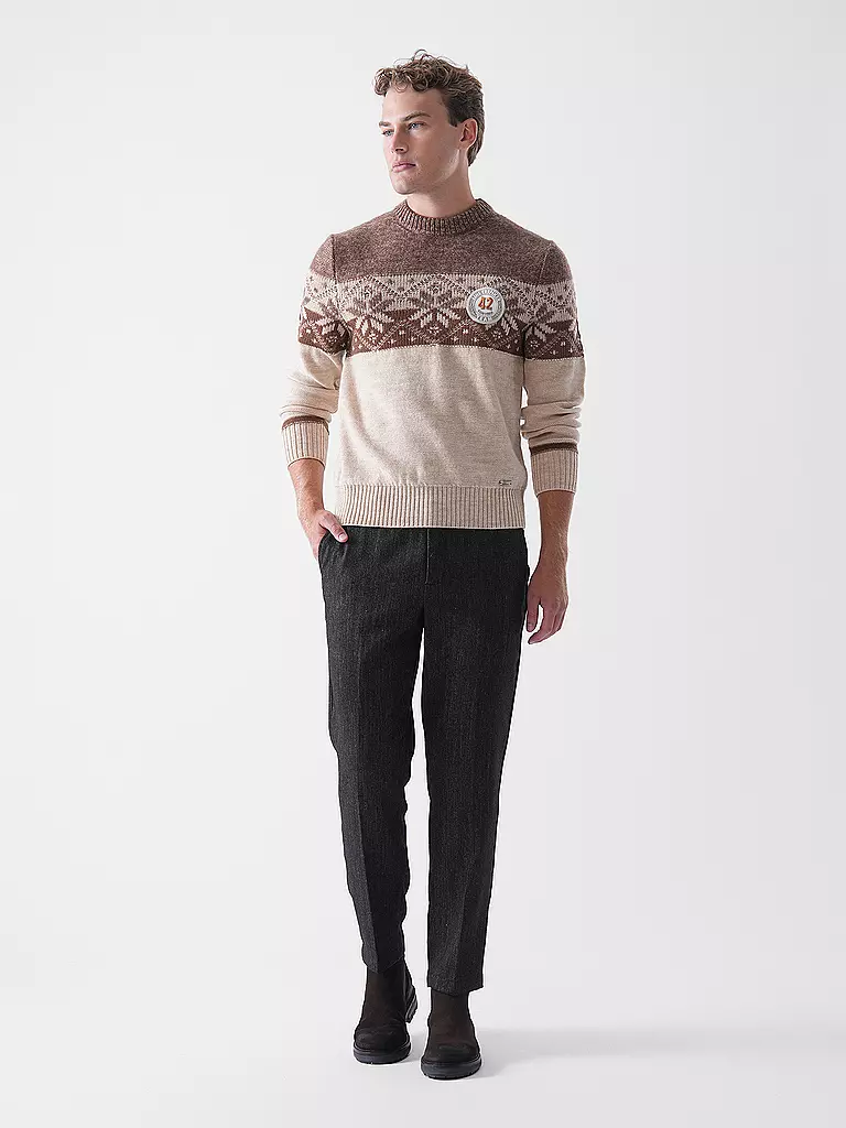 LUIS TRENKER | Pullover LUWALBERT | Crema