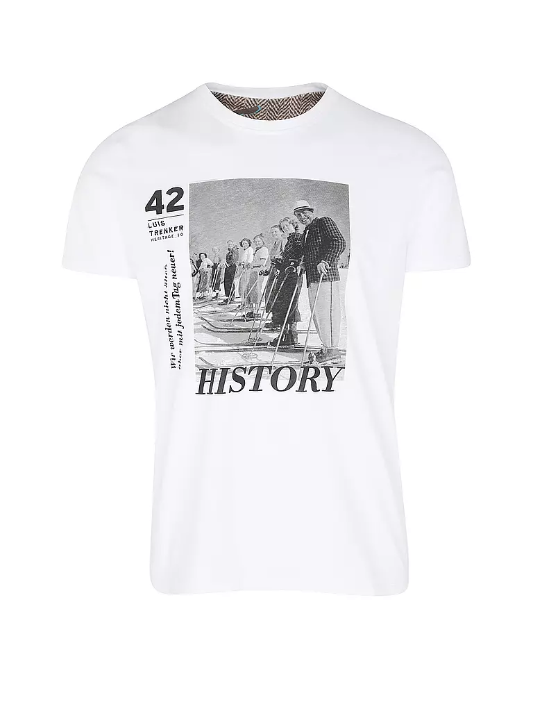 LUIS TRENKER | T-Shirt LULUIS | Bianco