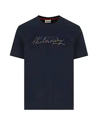 LUIS TRENKER | T-Shirt PHILOSOPHIST | Blu scuro