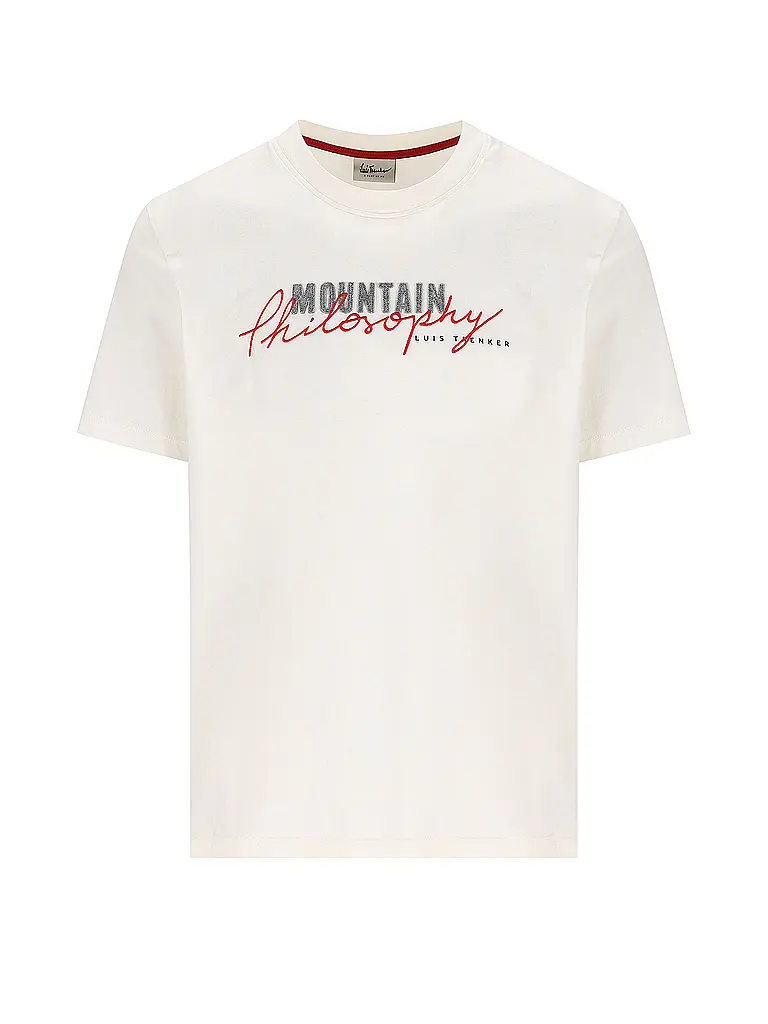 LUIS TRENKER | T-Shirt PHILOSOPHIST | Bianco