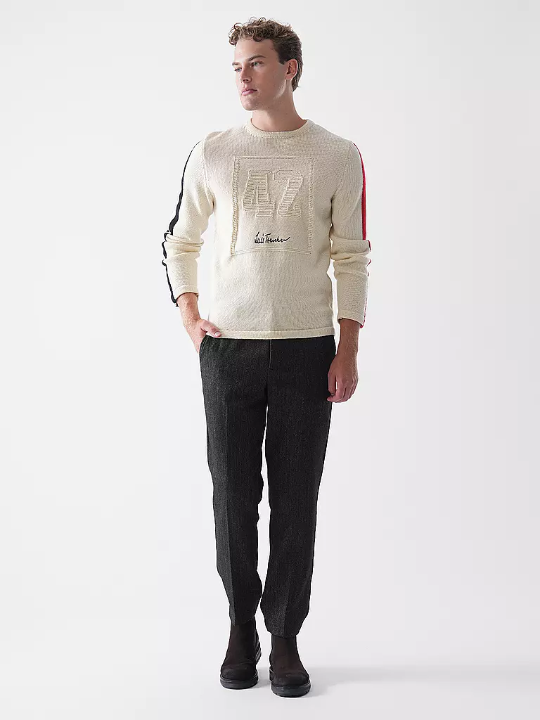 LUIS TRENKER | Trachtenpullover LUWOLFRAM | Crema