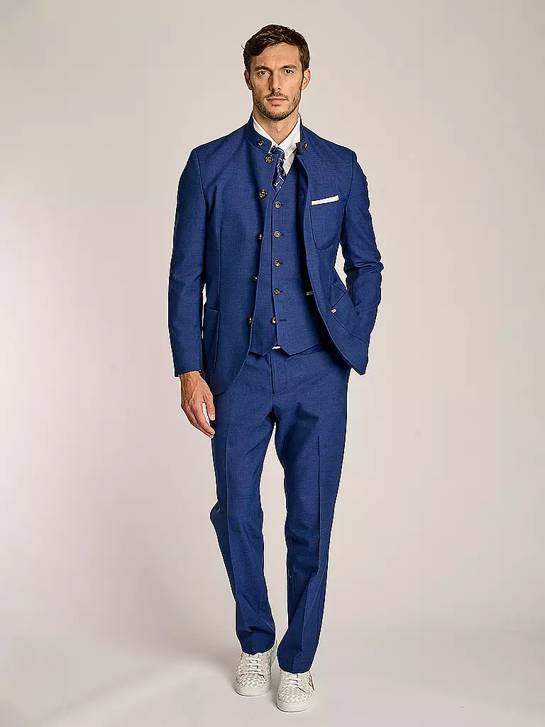 LUIS TRENKER | Trachtensakko LUSANDRO COOL WOOL | Blu