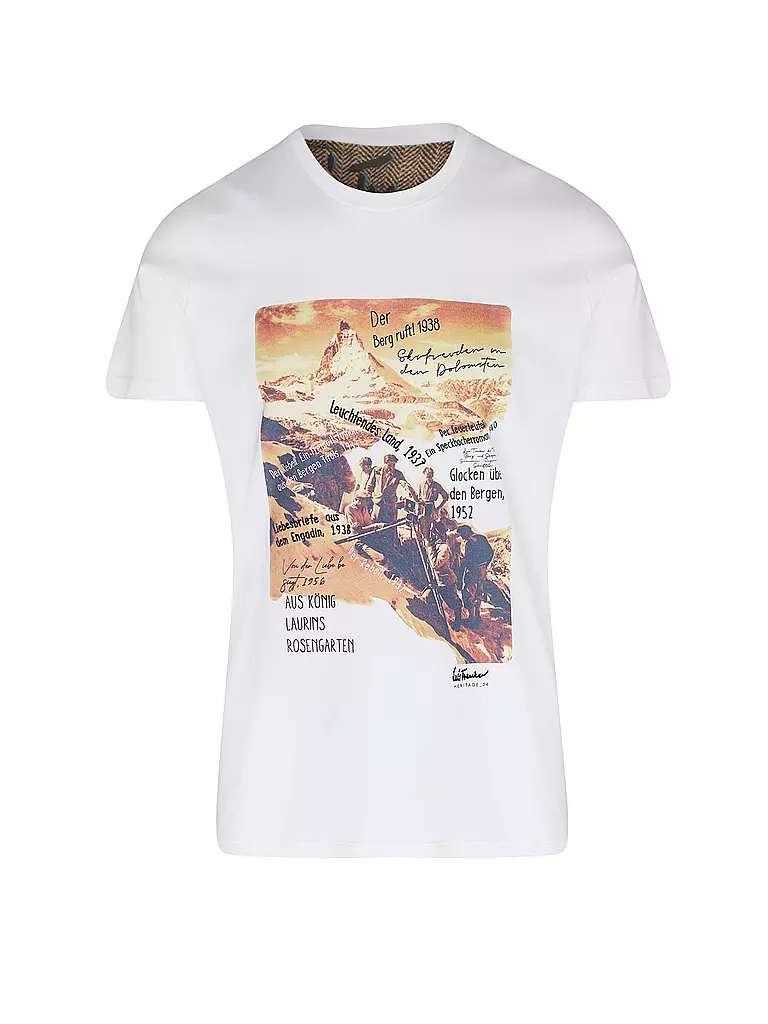 LUIS TRENKER | Trachtenshirt LULUIS  | Bianco