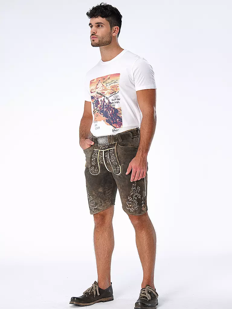 LUIS TRENKER | Trachtenshirt LULUIS  | Bianco