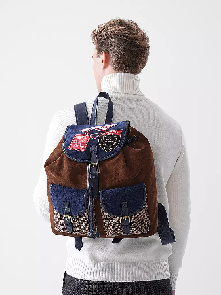 LUIS TRENKER | Zaino tradizionale LUMARCEL blu scuro | Blu