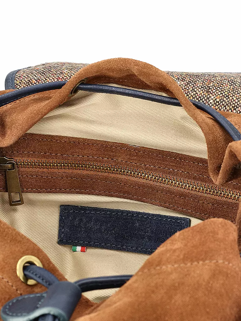 LUIS TRENKER | Zaino tradizionale LUMARCEL blu scuro | 