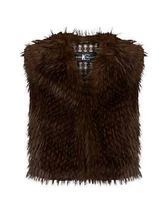 LUISA CERANO | Gilet in pelliccia sintetica