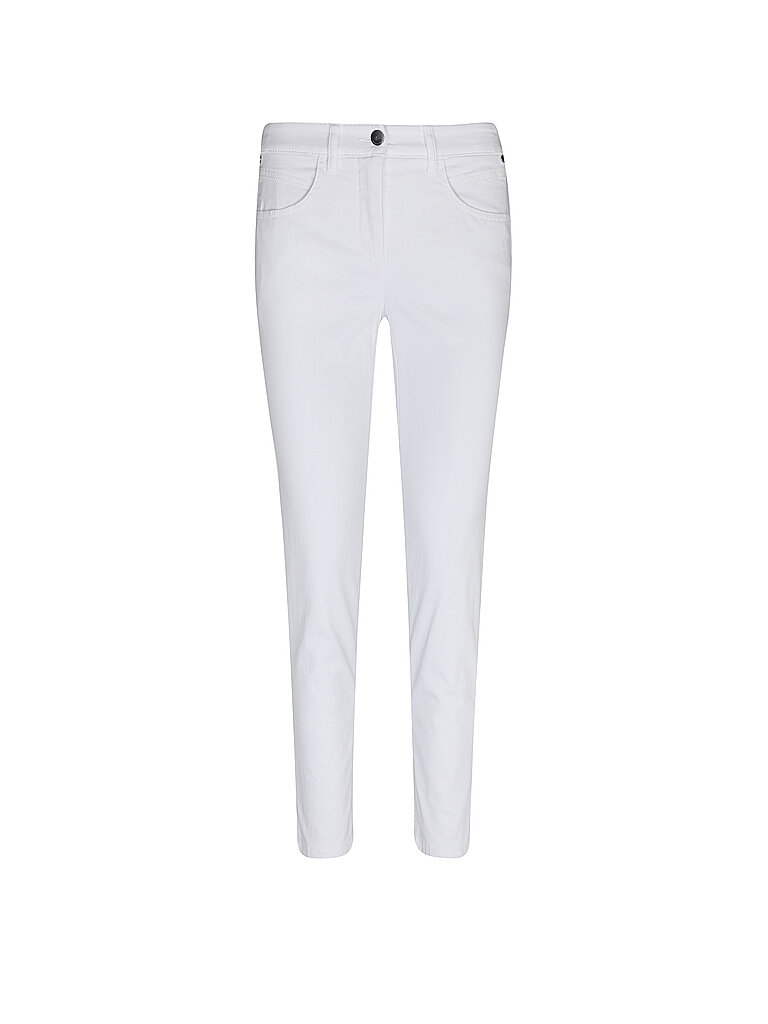 Pantaloni Skinny Fit 7/8 bianco 40