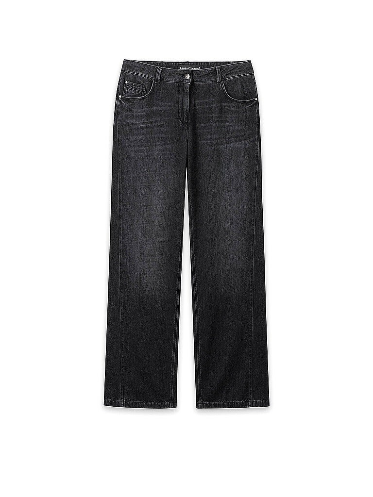 Jeans Wide Leg nero 42