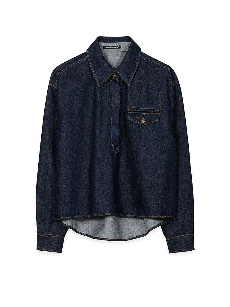 Camicia di jeans blu 36
