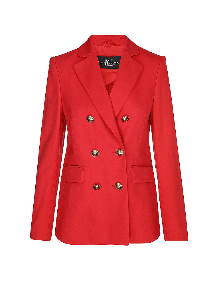 Luisa Cerano Blazer rosso 40