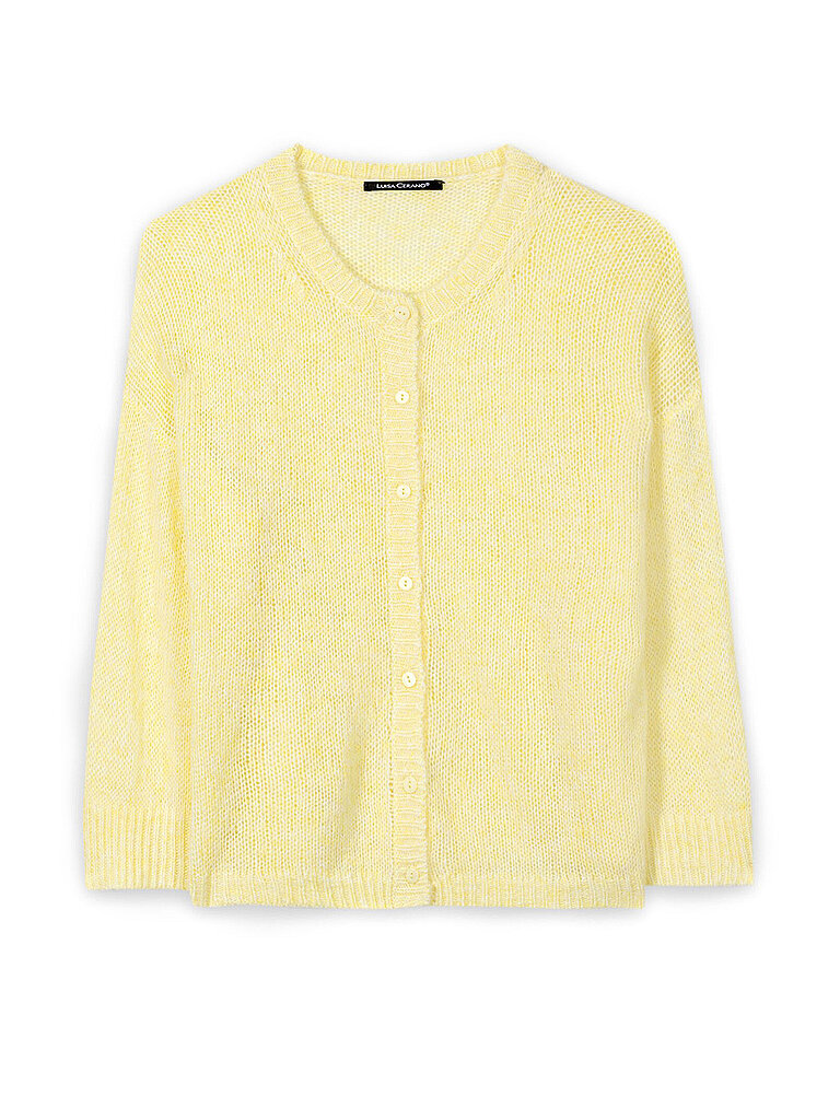 Luisa Cerano Cardigan giallo 36
