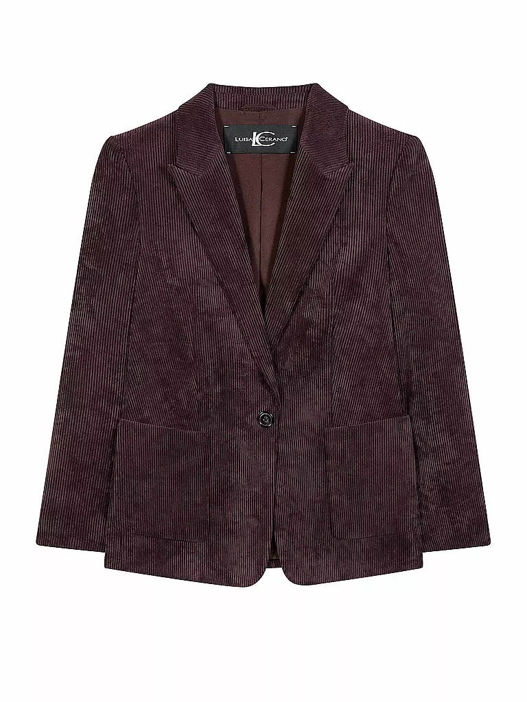 LUISA CERANO | Blazer | Rosso scuro