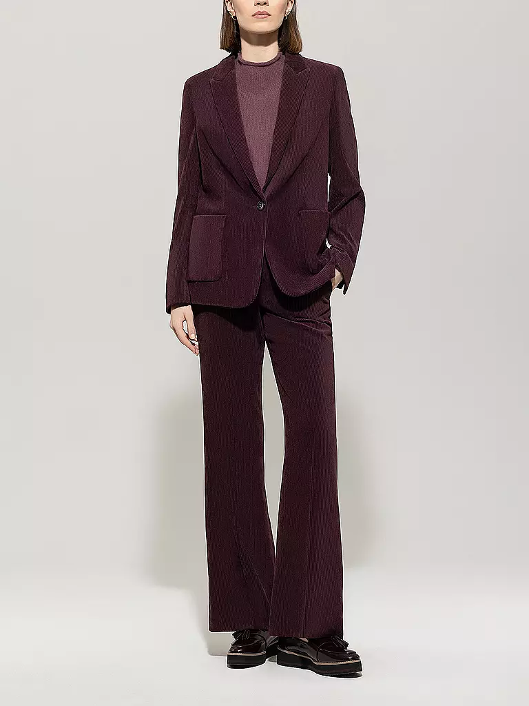 LUISA CERANO | Blazer | Rosso scuro