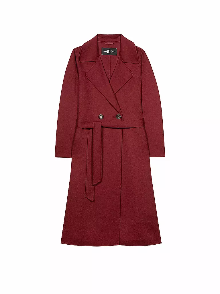 LUISA CERANO | Cappotto di lana | Rosso