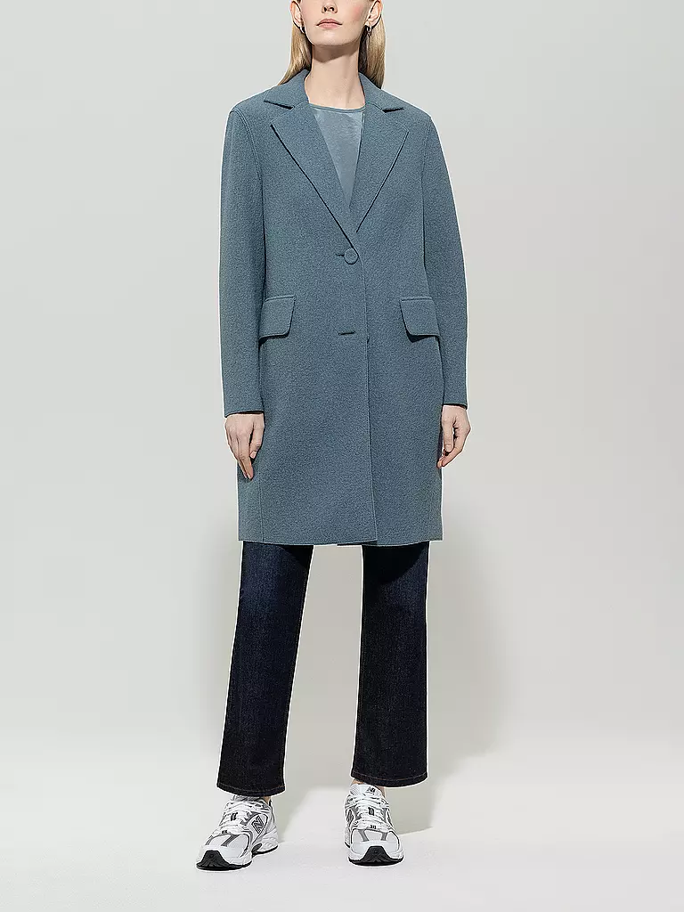 LUISA CERANO | Cappotto di lana | Blu