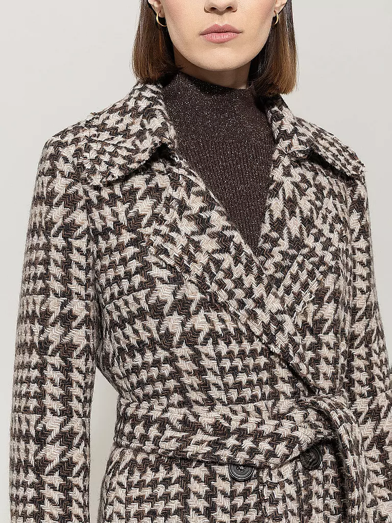 LUISA CERANO | Cappotto di lana | Marrone