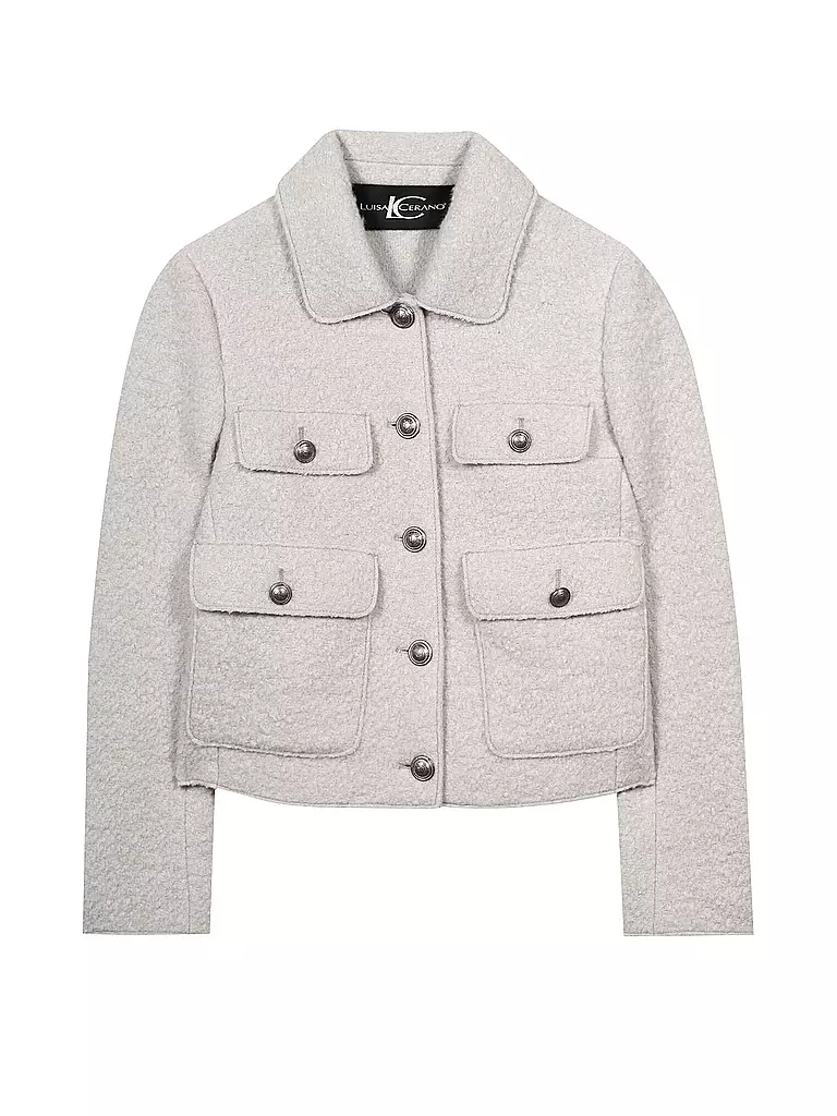 LUISA CERANO | Giacca di lana | Beige