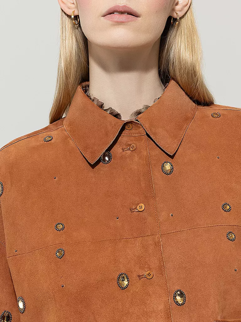 LUISA CERANO | Giacca in pelle | 