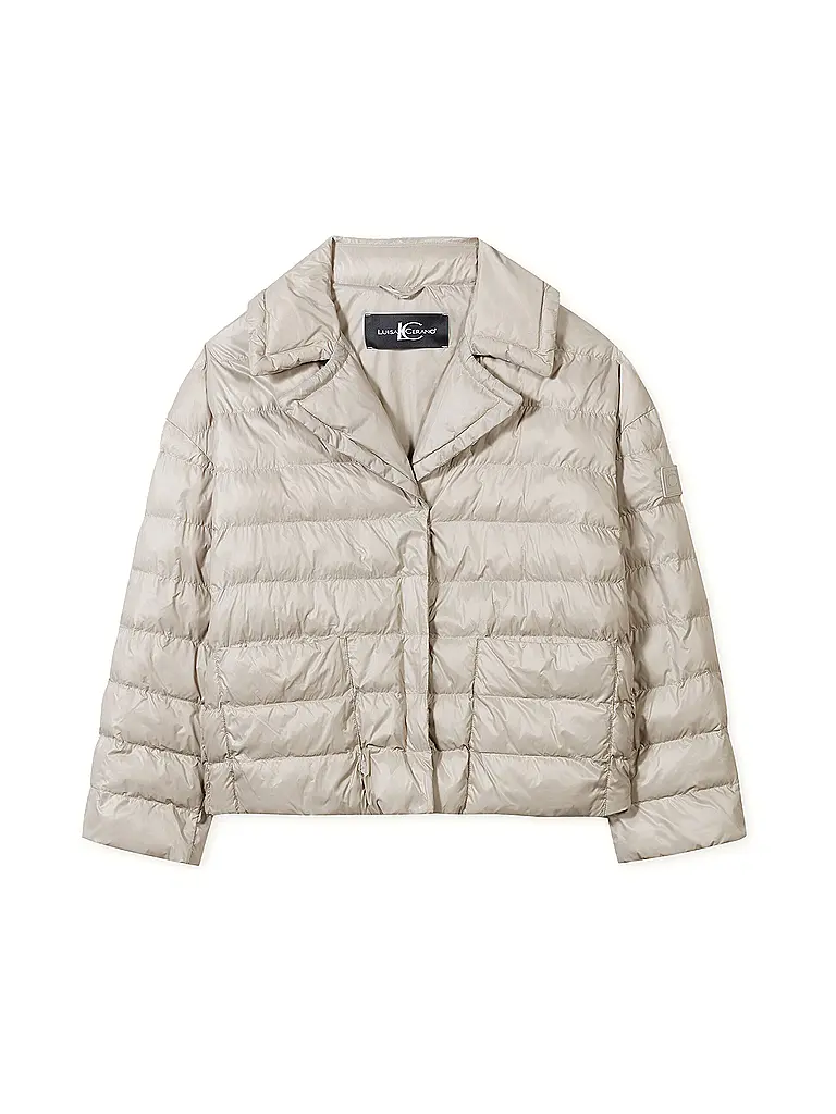 LUISA CERANO | Giacca trapuntata leggera | Beige
