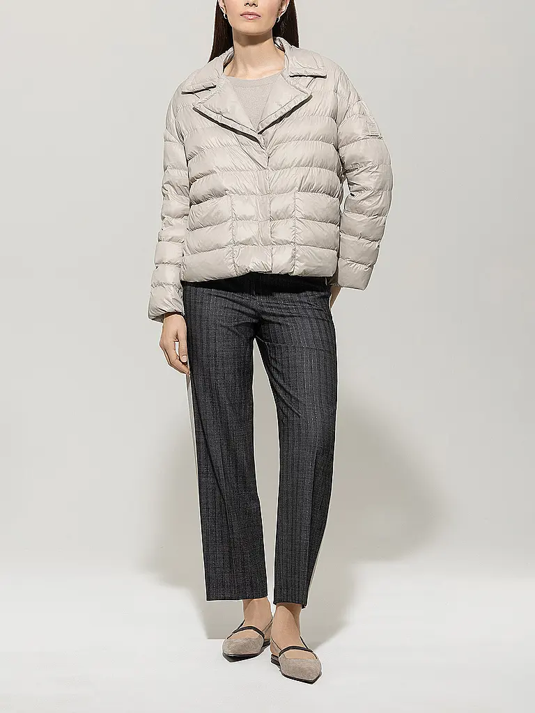 LUISA CERANO | Giacca trapuntata leggera | Beige