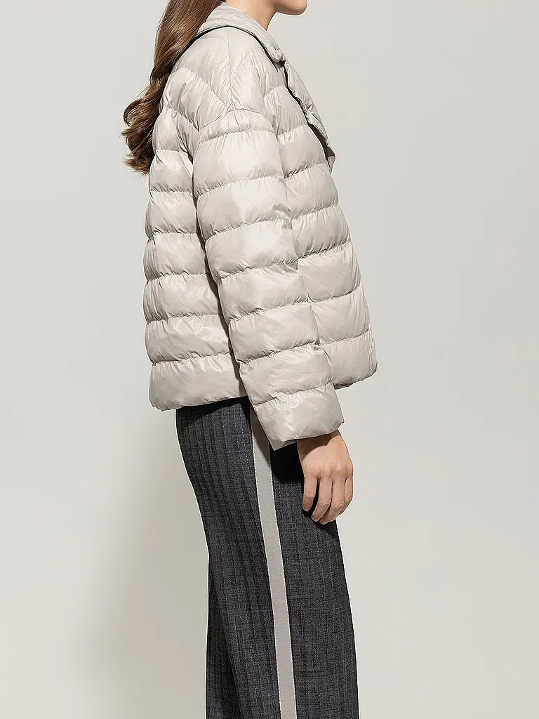 LUISA CERANO | Giacca trapuntata leggera | Beige