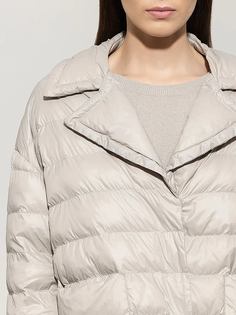 LUISA CERANO | Giacca trapuntata leggera | Beige